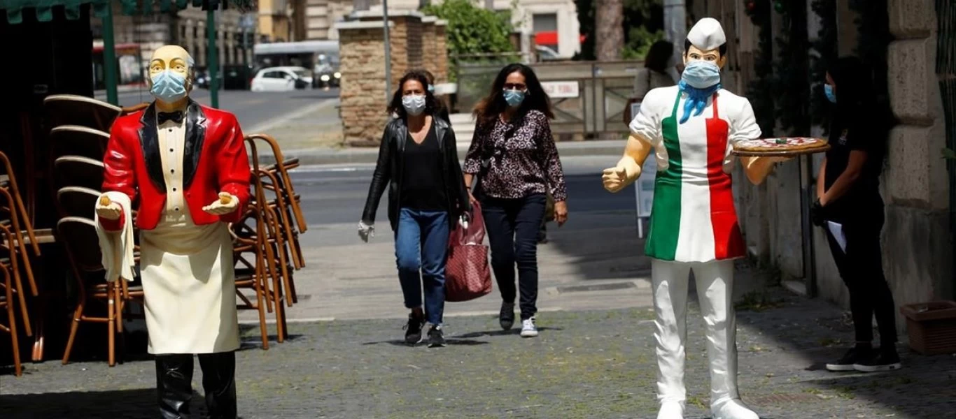 Εστίαση: Ανοίγουν οι εσωτερικοί χώροι στην Ιταλία